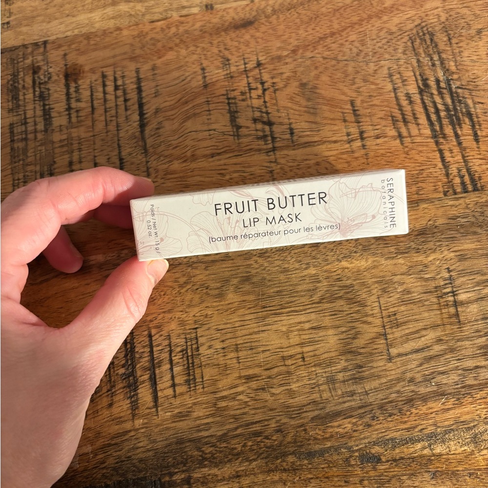Seraphine Botanicals Fruit Butter Lip Mask NWT